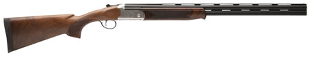STEVENS 555E O/U 20GA 26" MC5 SILVER ENGRAVED/WALNUT - for sale
