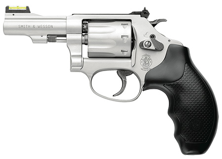 S&W 317 AIRLITE 22LR 3" AS SS 8-SHOT HI-VIZ RUBBER - for sale