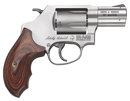 S&W 60LS 357 2.125" FS 5-SHOT SS ROUND BUTT WOOD COMBAT - for sale