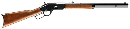 WINCHESTER MODEL 1873 SHORT RIFLE 357/38SP 20" BLUED/WAL - for sale