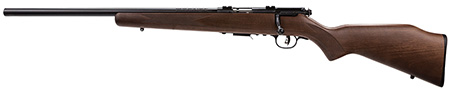 SAVAGE 93R17-GLV 17HMR LH 21"HB ACCU TGR BLUED/HARDWOOD - for sale