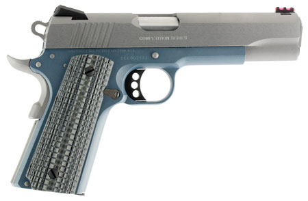 COLT COMPETITION 45ACP 5" 8RD STAINLESS BLUE CERAKOTE - for sale