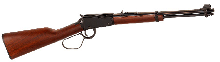 HENRY CLASSIC CARBINE 22S/L/LR 16" LARGE LOOP BLUED WALNUT - for sale