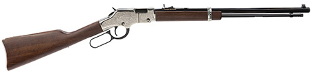 HENRY SILVER EAGLE 22S/L/LR 20" OCTAGON WALNUT ENGRAVED - for sale