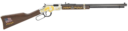 HENRY MILITARY SERVICE 2ND ED. 22S/L/LR 20" OCTAGON ENGRAVED - for sale