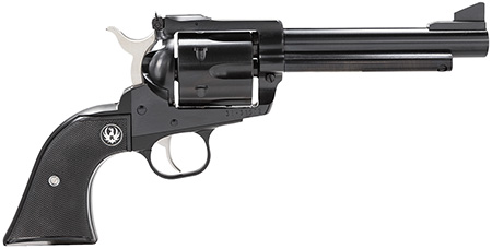 RUGER BLACKHAWK 45LC 5.5" AS BLUED BLACK CHECKERED SYN - for sale