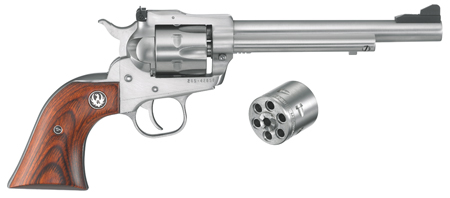 RUGER SINGLE-SIX CONVERTIBLE 22LR/22WMR 6.5" AS S/S WOOD - for sale