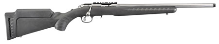 RUGER AMERICAN 22WMR  9-SHOT 18" STAINLESS THREAED BBL - for sale