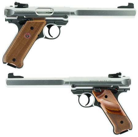 RUGER MARK IV COMPETITION 22LR 6.88" SLAB SIDE BULL BBL - for sale