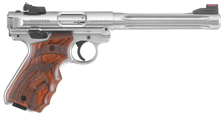 RUGER MARK IV HUNTER 22LR 6.88" BULL AS TARGET LAMINATE - for sale