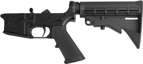 ANDERSON COMPLETE AR-15 LOWER RECEIVER CLOSED BLACK< - for sale